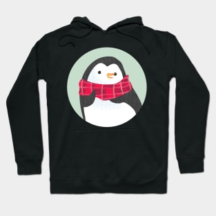 Penguin with Scarf Hoodie